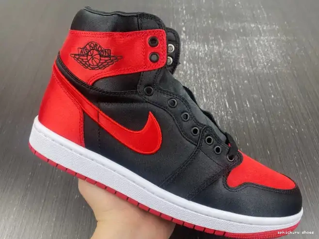 Cheap Jordan Air 1 Satin High FD4810-061 OG WMNS Bred 0430